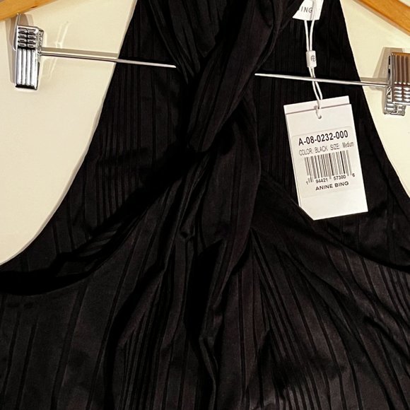 Anine Bing‎ Becca Top / Twist-Front Full-Length Tank / NWT /  Size Medium - Picture 11 of 16
